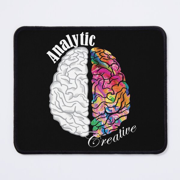 Item preview, Analytic Creative Brain Left Right designed and sold by TheInkElephant.
