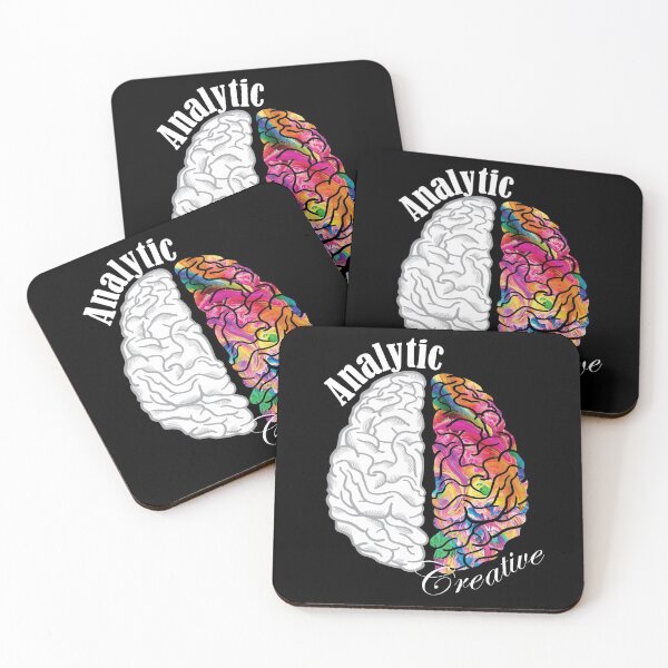 Item preview, Analytic Creative Brain Left Right designed and sold by TheInkElephant.