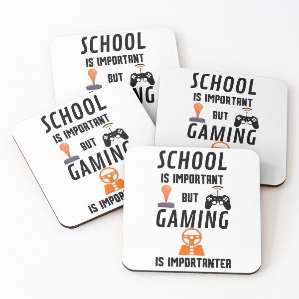 Item preview,  School IS IMPORTANT BUT gaming is importanter designed and sold by Innovational.