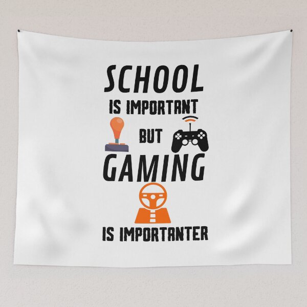 Item preview,  School IS IMPORTANT BUT gaming is importanter designed and sold by Innovational.