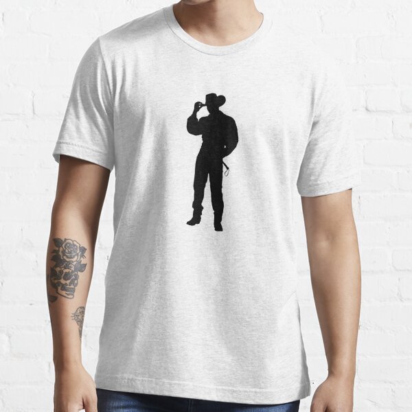 Download Western Theme Cowboy Silhouette T Shirt By Sandpiperdesign Redbubble