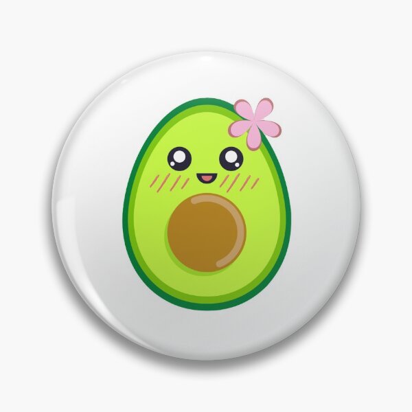 Item preview, Kawaii Avocado - Pink flower designed and sold by YasminSchikorra.