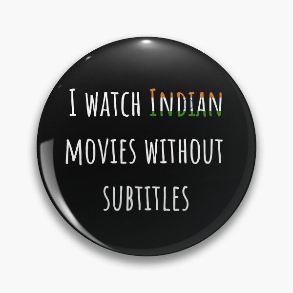 Aperçu de l'œuvre Je regarde des films indiens sans sous-titres créée et vendue par AnnaRuz.