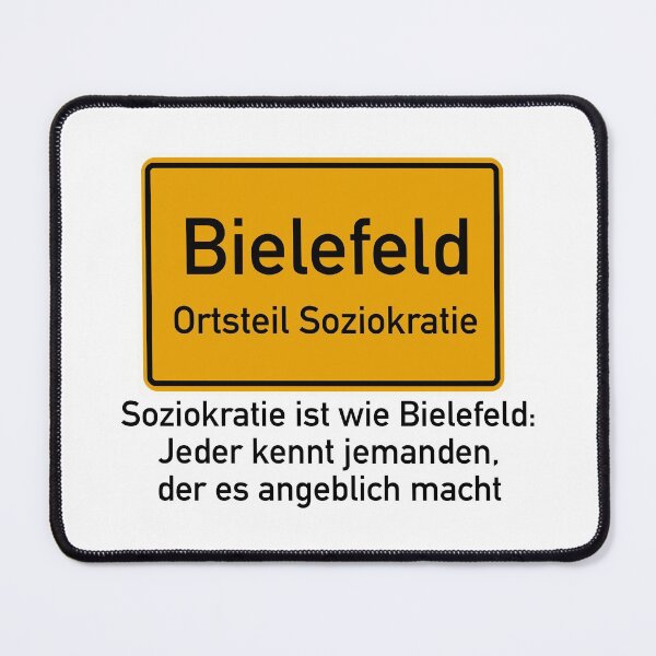 Item preview, Soziokratie ist wie Bielefeld designed and sold by wunderlicht.