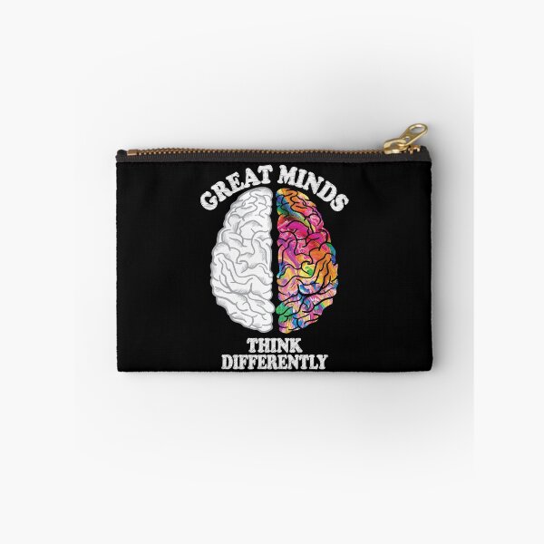 Item preview, Great Minds Think Differently - Analytic Creative Brain Left Right designed and sold by TheInkElephant.