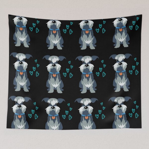 Item preview, miniature schnauzer dog designed and sold by Maful.