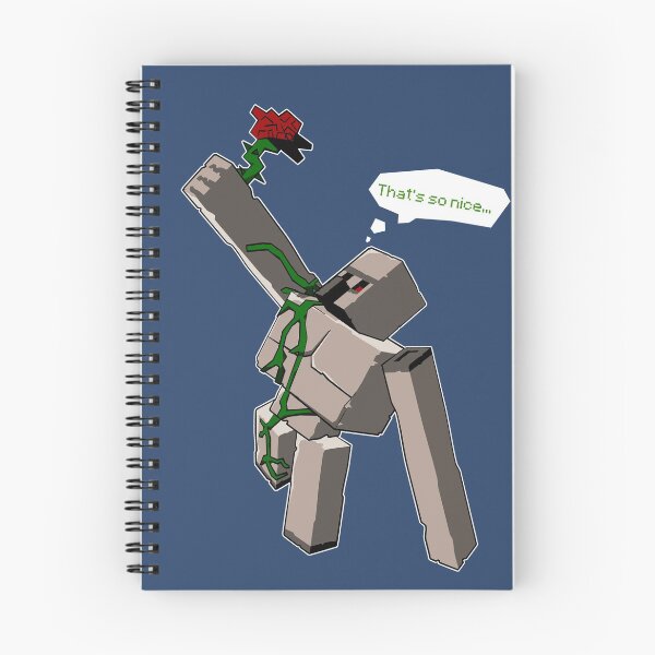 Item preview, Iron Golem admiring Flower designed and sold by ddkart.