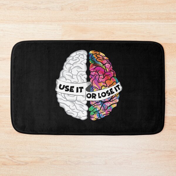 Item preview, Use It Or Lose It - Analytic Creative Brain Left Right designed and sold by TheInkElephant.
