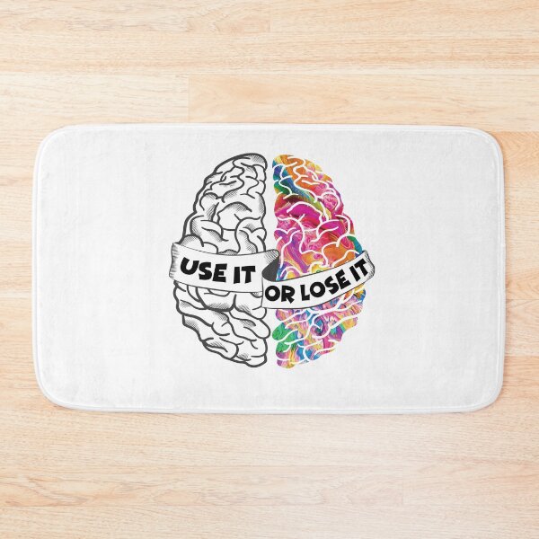 Item preview, Use It Or Lose It - Analytic Creative Brain Left Right designed and sold by TheInkElephant.