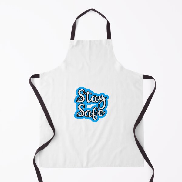 Item preview, Stay Safe in Blue - Stickers and Apparel designed and sold by riakano.
