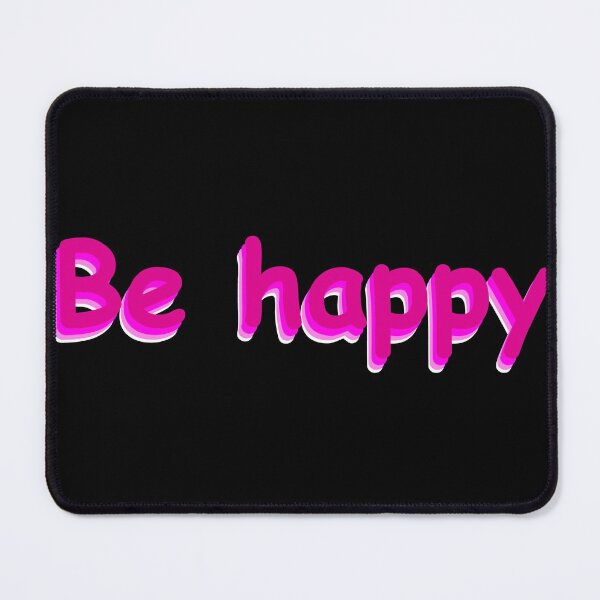 Item preview, Be Happy designed and sold by MagiqueStickers ⭐⭐⭐⭐⭐.