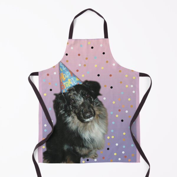 Aperçu de l'œuvre Anniversaire Aussie Shepard Puppy créée et vendue par PandLcreations.