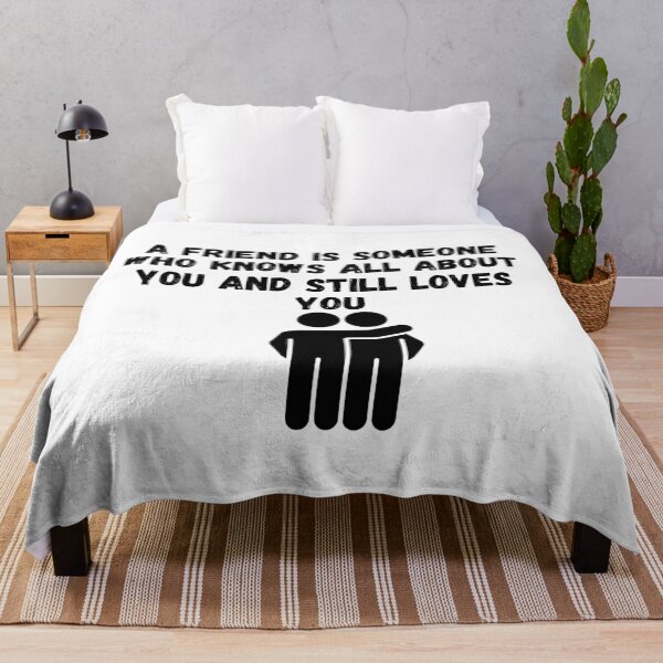 Item preview, A friend is someone who knows all about you and still loves you designed and sold by jinif.