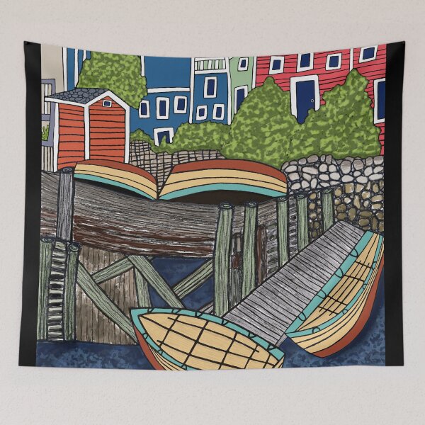 Item preview, Lunenburg Waterfront designed and sold by Leanne Morin.