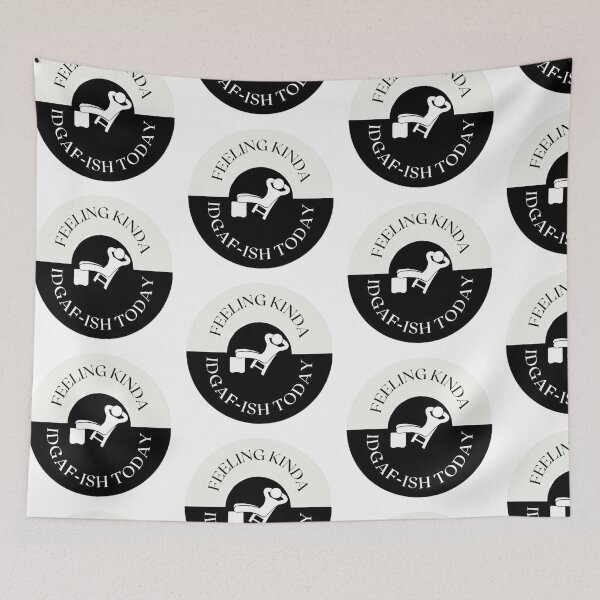Item preview, Feeling Kinda Idgaf-ish Today Funny Saying  designed and sold by catchyology.