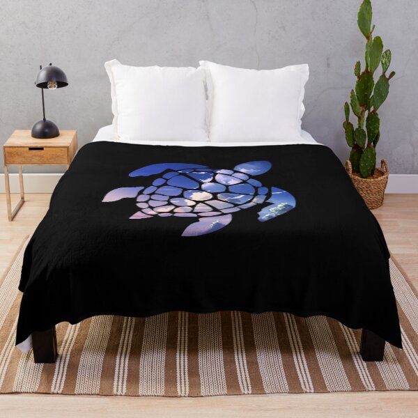 Item preview, turtle silhouette cloudy skies designed and sold by sami123456.