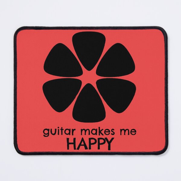 Item preview, guitar makes me happy designed and sold by sandpiperstudio.