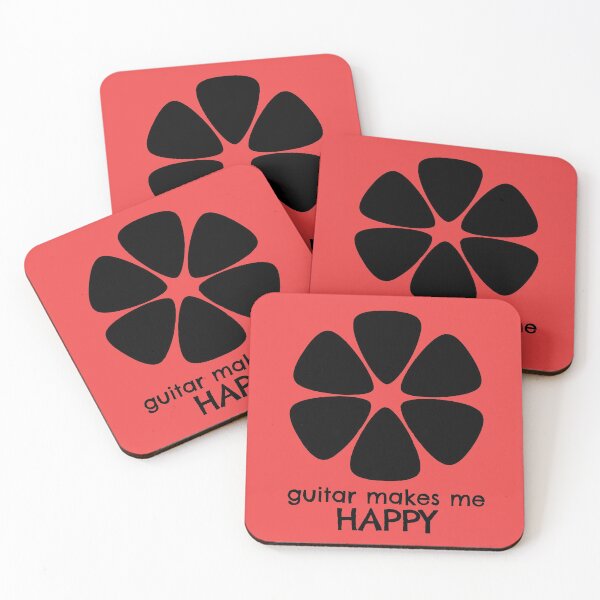 Item preview, guitar makes me happy designed and sold by sandpiperstudio.
