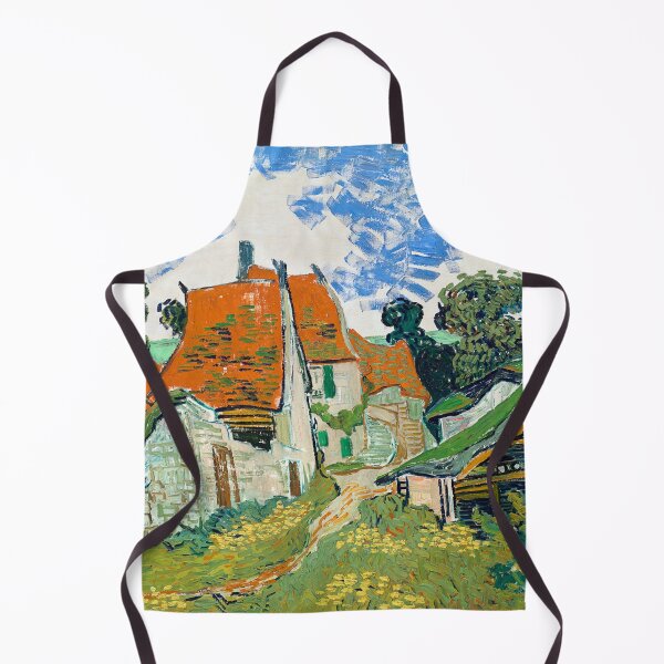 Item preview, Impressionist Painting Street in Auvers-sur-Oise (1890) By Vincent Van Gogh designed and sold by Designedbysm.
