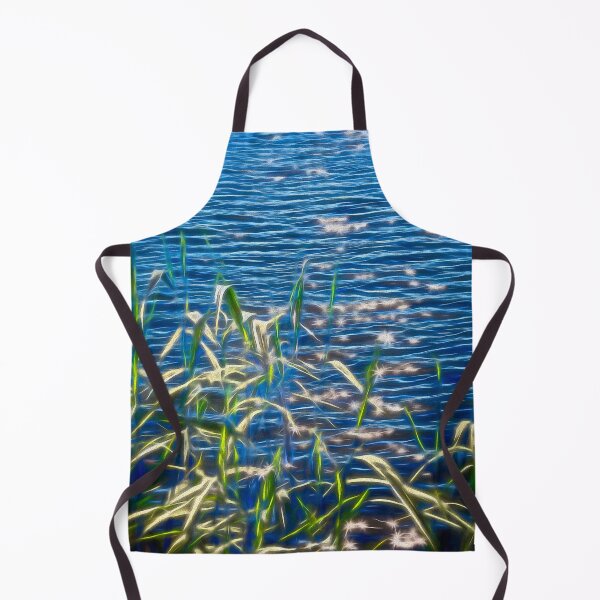 Item preview, Summer day reeds and water designed and sold by SulkaCreative.
