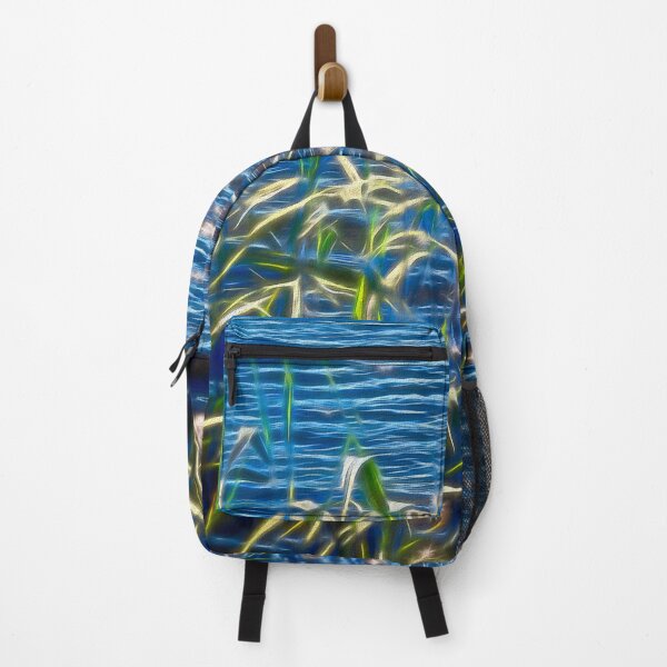 Item preview, Summer day reeds and water designed and sold by SulkaCreative.