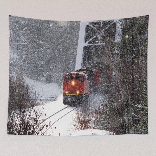 Item preview,   panoramic, widescreen prints, wall posters, Tapestries,Tapestry,throw blankets,comforters,duvet covers ,  train track,Railroad art,train wall art,Train art designed and sold by eyesight4vision.