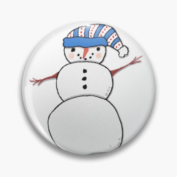 Item preview, Snowman with Blue Hat designed and sold by MsBellaCreates.