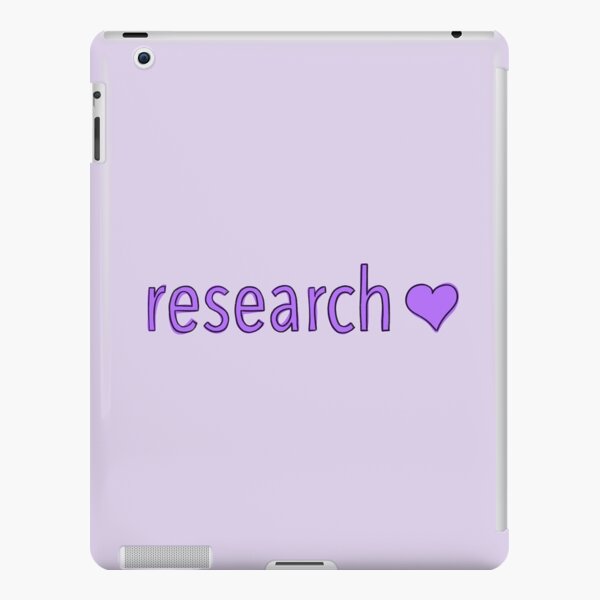 Research Heart (Purple) iPad Snap Case