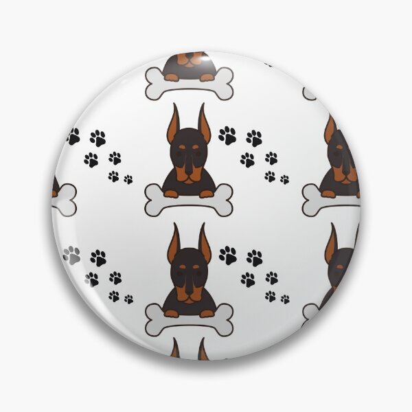 Item preview, Doberman pinscher dog pattern designed and sold by Maful.