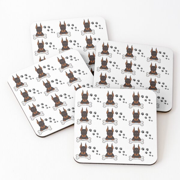 Item preview, Doberman pinscher dog pattern designed and sold by Maful.