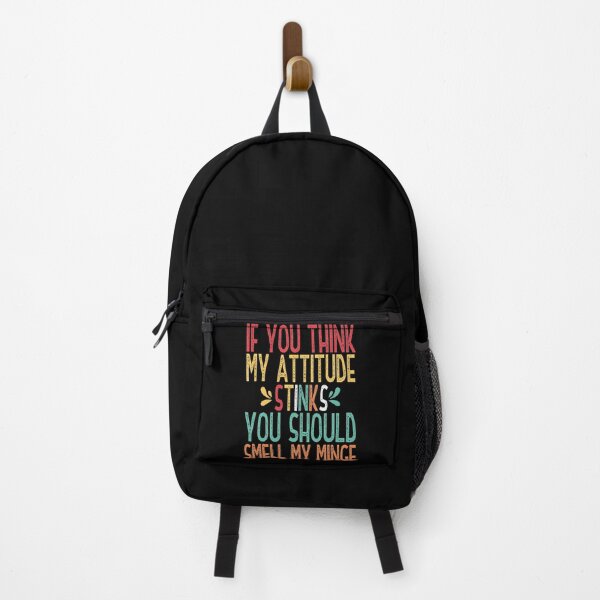 Item preview, If You Think My Attitude Stinks You Should Smell My Minge Colorful Design With Funny Quote designed and sold by pedrored369.