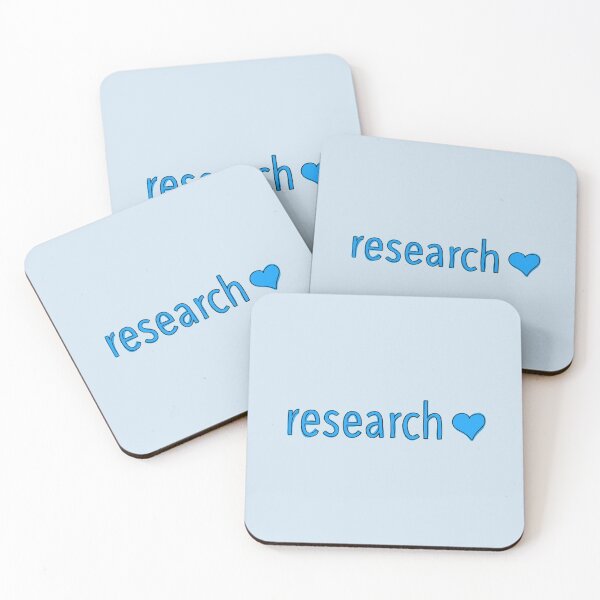 Item preview, Research Heart (Blue) designed and sold by PhDoer.