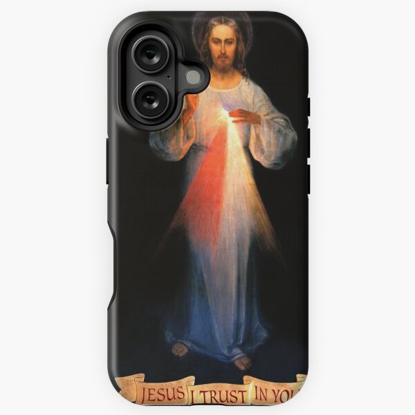 Vista previa del artículo con la obra «La Divina Misericordia, Jesús en Ti confío, Santa Faustina, Divina Misericordia», diseñado y vendido por AMDG Line.