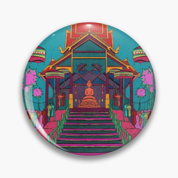 Item preview, Thailand Temple designed and sold by taoistviking.