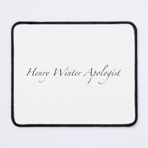 Item preview, Henry Winter Apologist designed and sold by whitearmed-hera.