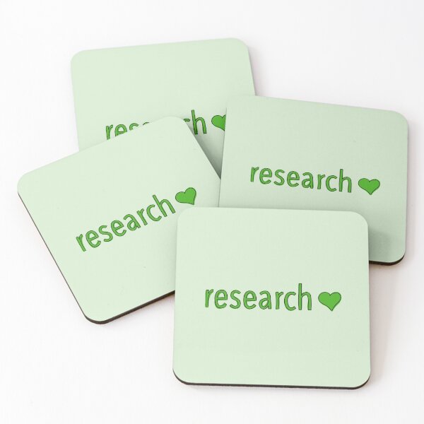 Item preview, Research Heart (Green) designed and sold by PhDoer.