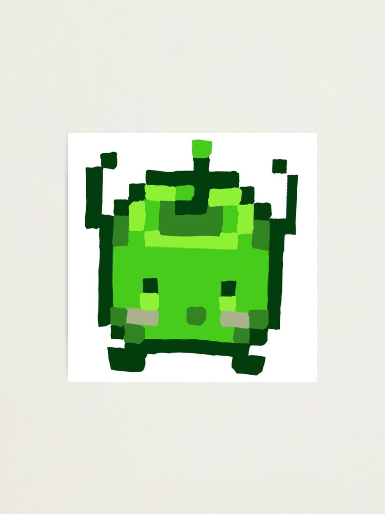"Stardew Valley Junimo Apple Boi" Photographic Print for Sale by