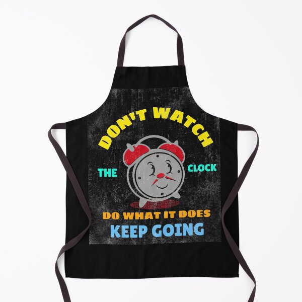 Item preview, DON'T WATCH THE CLOCK DO WHAT IT DOES KEEP GOING STICKER designed and sold by SuccessfulVibes.