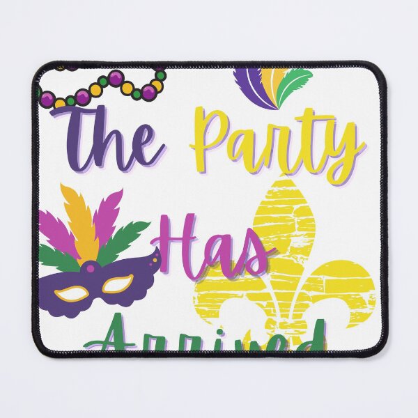 Item preview, Fat Tuesday Mardi Gras The Party Has Arrived designed and sold by WonderlandAlley.