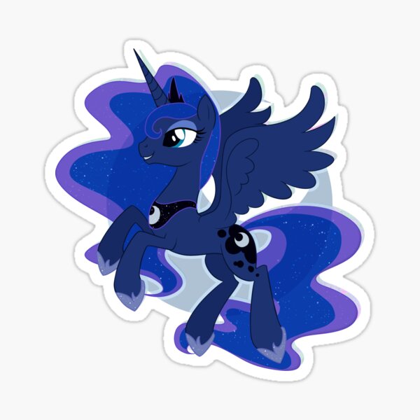 Princess Luna Vignette Sticker