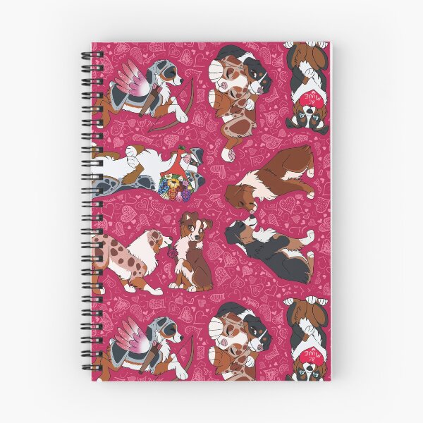 Item preview, Miniature American Shepherd Valentines Pattern designed and sold by StudioFlight.