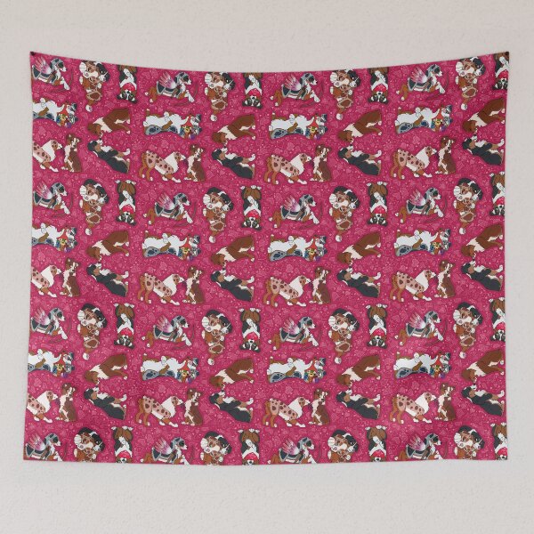 Item preview, Miniature American Shepherd Valentines Pattern designed and sold by StudioFlight.