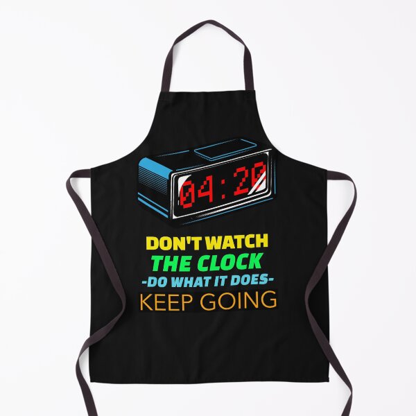 Item preview, DON'T WATCH THE CLOCK DO WHAT IT DOES KEEP GOING STICKER designed and sold by SuccessfulVibes.