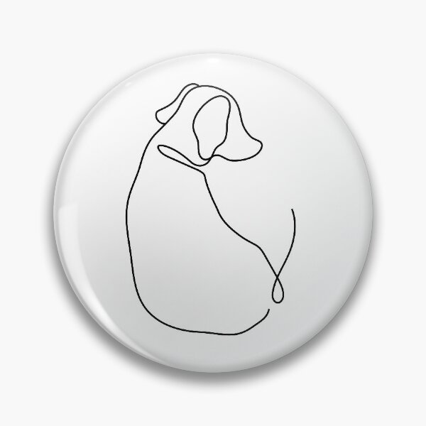 Item preview, One Line Animal - Dog designed and sold by misskholeta.