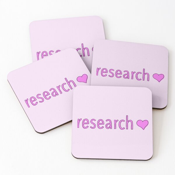 Item preview, Research Heart (Pink) designed and sold by PhDoer.
