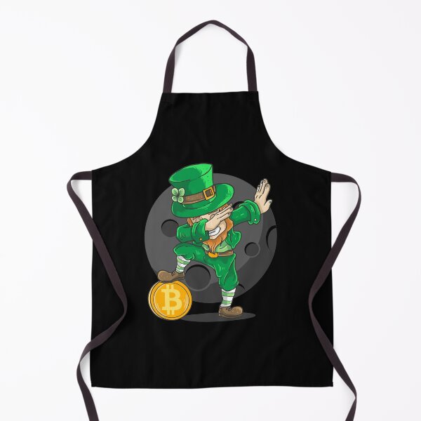 Item preview, Funny St. Patricks Day Dabbing Leprechaun Bitcoin designed and sold by Shirt-Kaiser.