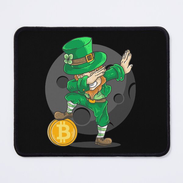 Item preview, Funny St. Patricks Day Dabbing Leprechaun Bitcoin designed and sold by Shirt-Kaiser.