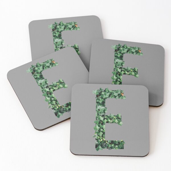 Item preview, Leaf alphabet E. designed and sold by kreativeadern.