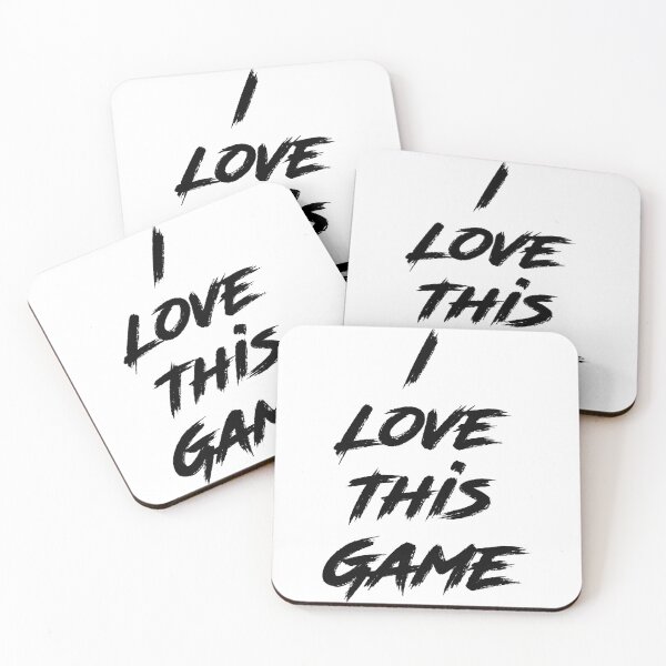 Item preview, I Love This Game designed and sold by MagiqueStickers ⭐⭐⭐⭐⭐.