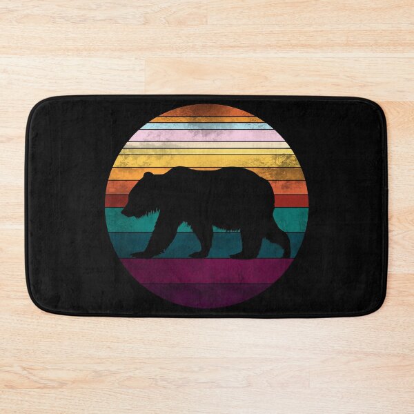 Item preview, Faded Retro Bear Sunset designed and sold by GyngerGarza.